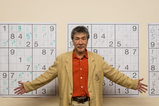 Le Japonais Maki Kaji lors de la première compétition nationale de Sudoku, à Sao Paulo, le 29 septembre 2012.