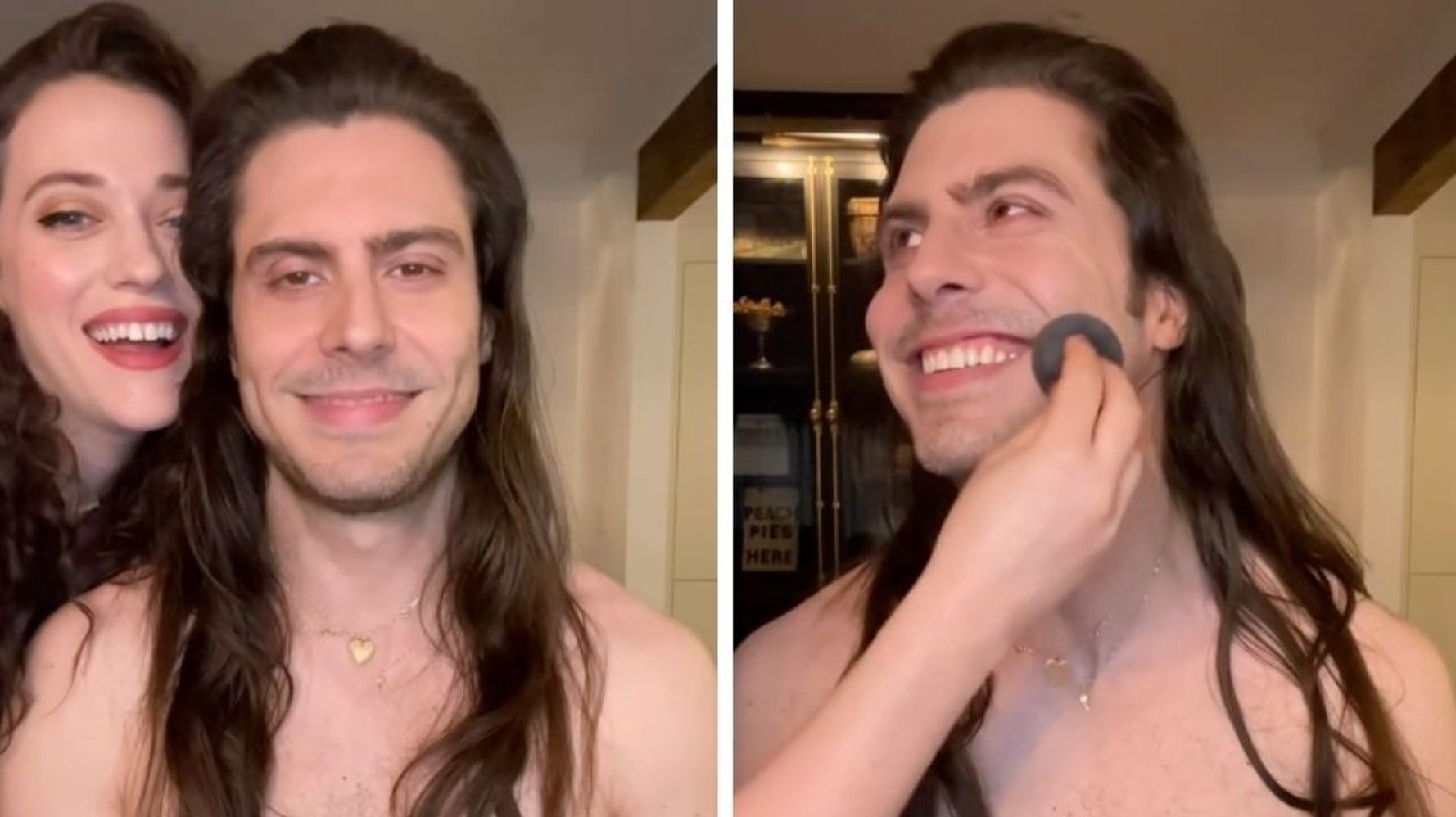 Kat Dennings Gives FiancÃ© Andrew W.K. A 'Bridal' Makeover And It's Freaking  Adorable | HuffPost Entertainment