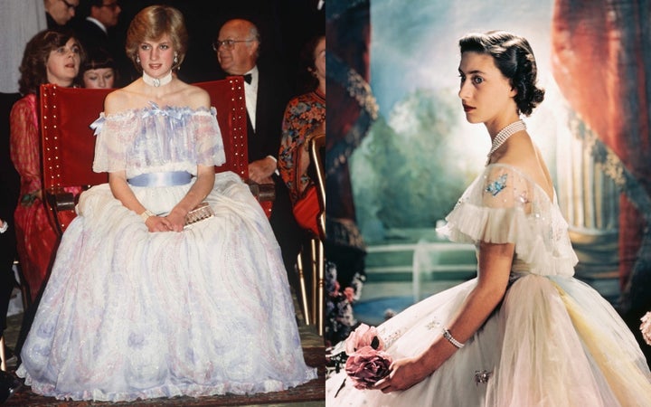 Princesscore channels elements of iconic royal style from the likes of Princess Diana and Princess Margaret.