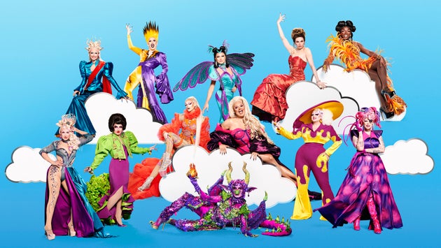 The queens of RuPaul's Drag Race UK series