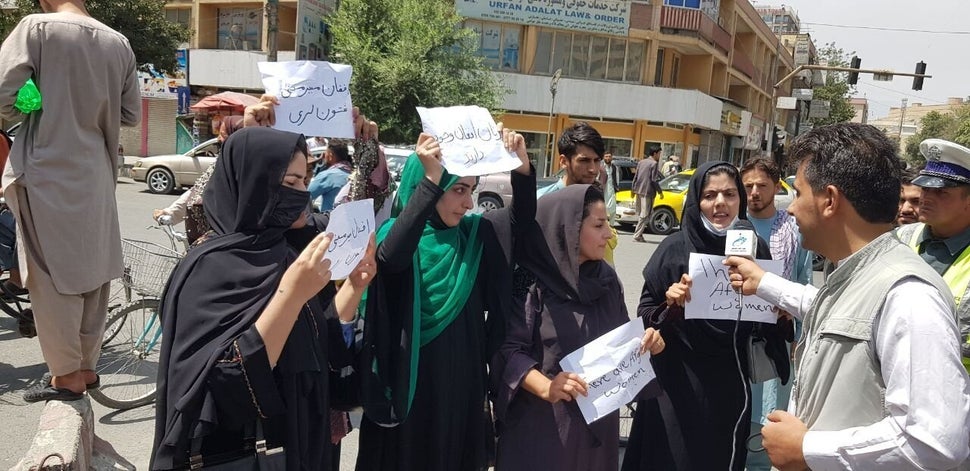 How Afghans Are Pushing Back Against The Taliban With Peaceful