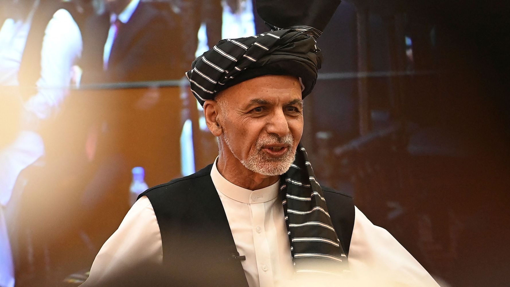 Afghan President Resurfaces 1,000 Miles Away