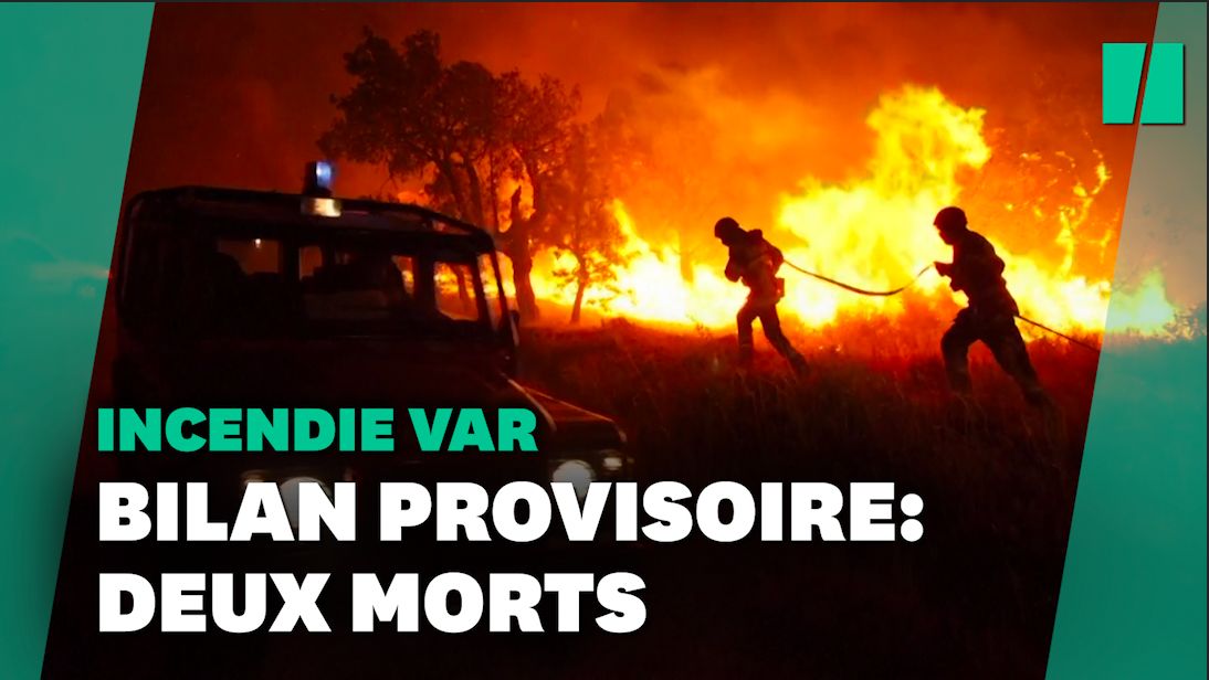 Incendie dans le Var: le bilan s'alourdit à deux morts