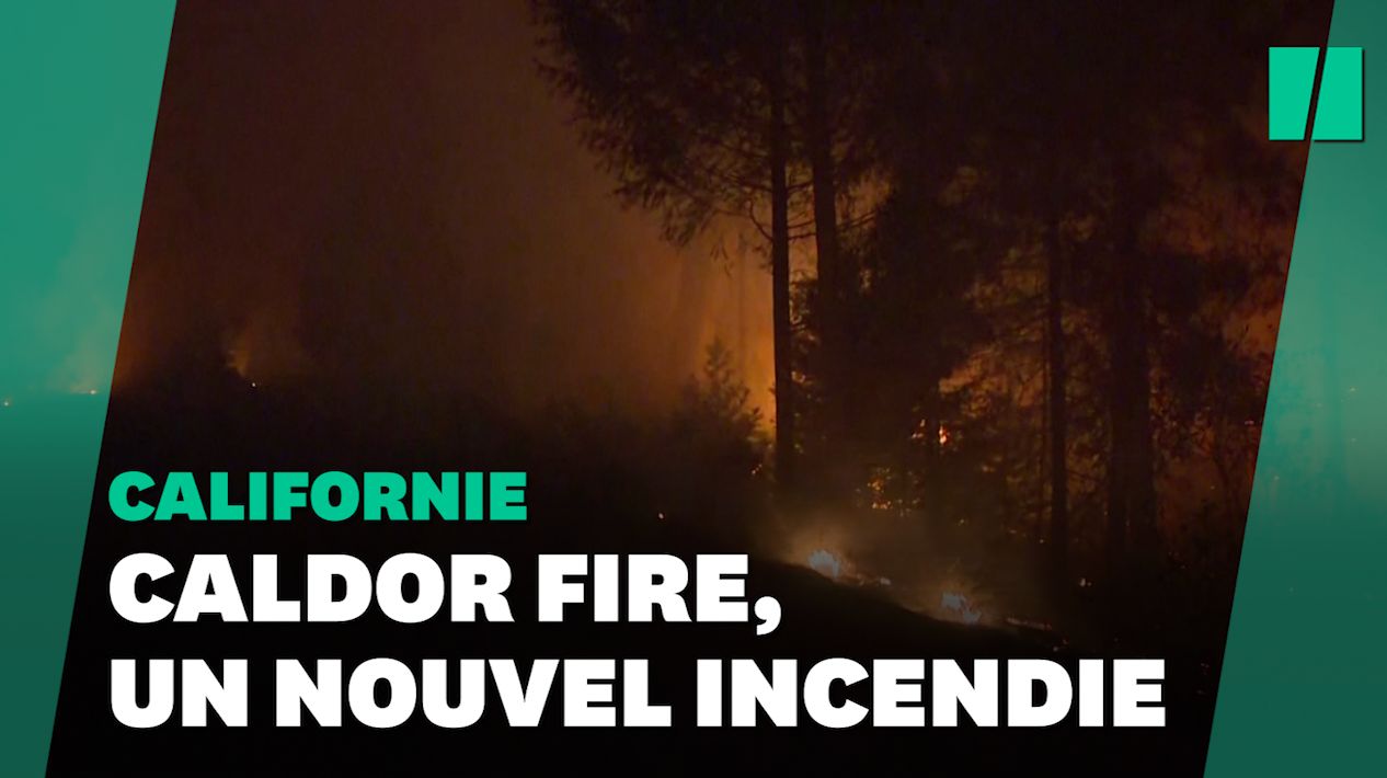 Le Caldor Fire, nouveau feu de forêt hors de contrôle en Californie