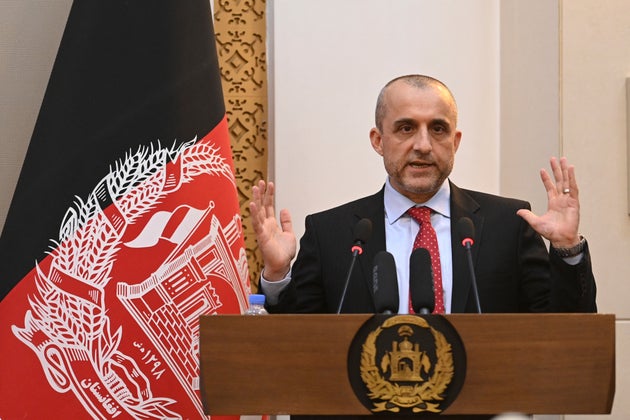 Amrullah Saleh le 4 août 2021 à Kaboul.