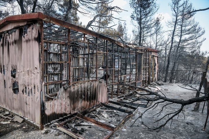 ΠΥΡΚΑΓΙΑ ΣΤΑ ΒΙΛΙΑ / ΠΕΡΙΟΧΗ ΚΑΡΑΟΥΛΙ, Πέμπτη 19 Αυγούστου 2021 (EUROKINISSI / ΜΙΧΑΛΗΣ ΚΑΡΑΓΙΑΝΝΗΣ)