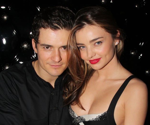 Orlando Bloom and Miranda Kerr pictured in