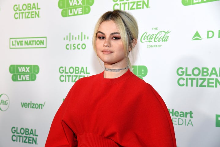 Selena Gomez attends the Global Citizen Vax Live: The Concert To Reunite The World in May.