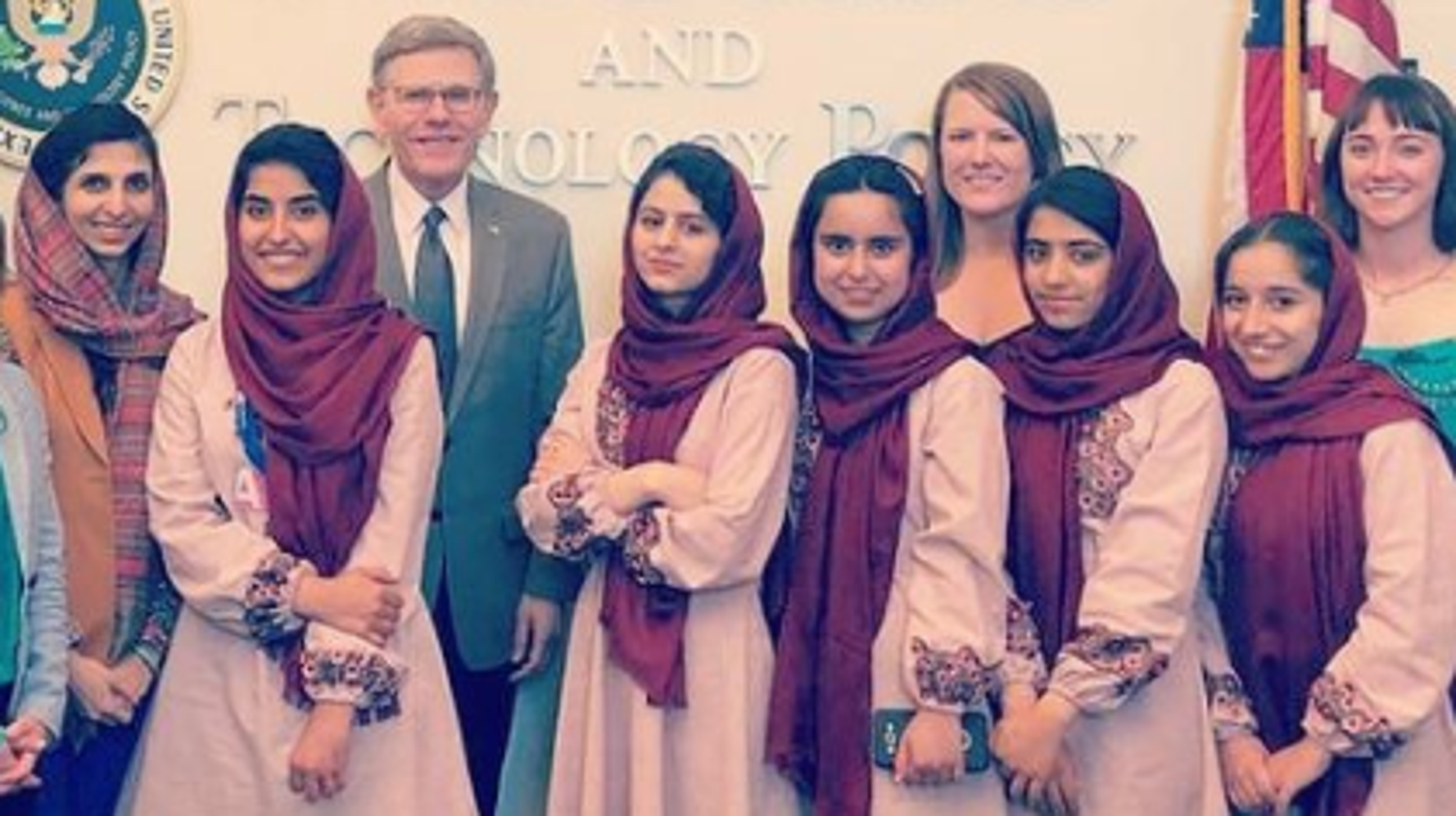 Part Of The All-Girls Robotics Team Flees Afghanistan