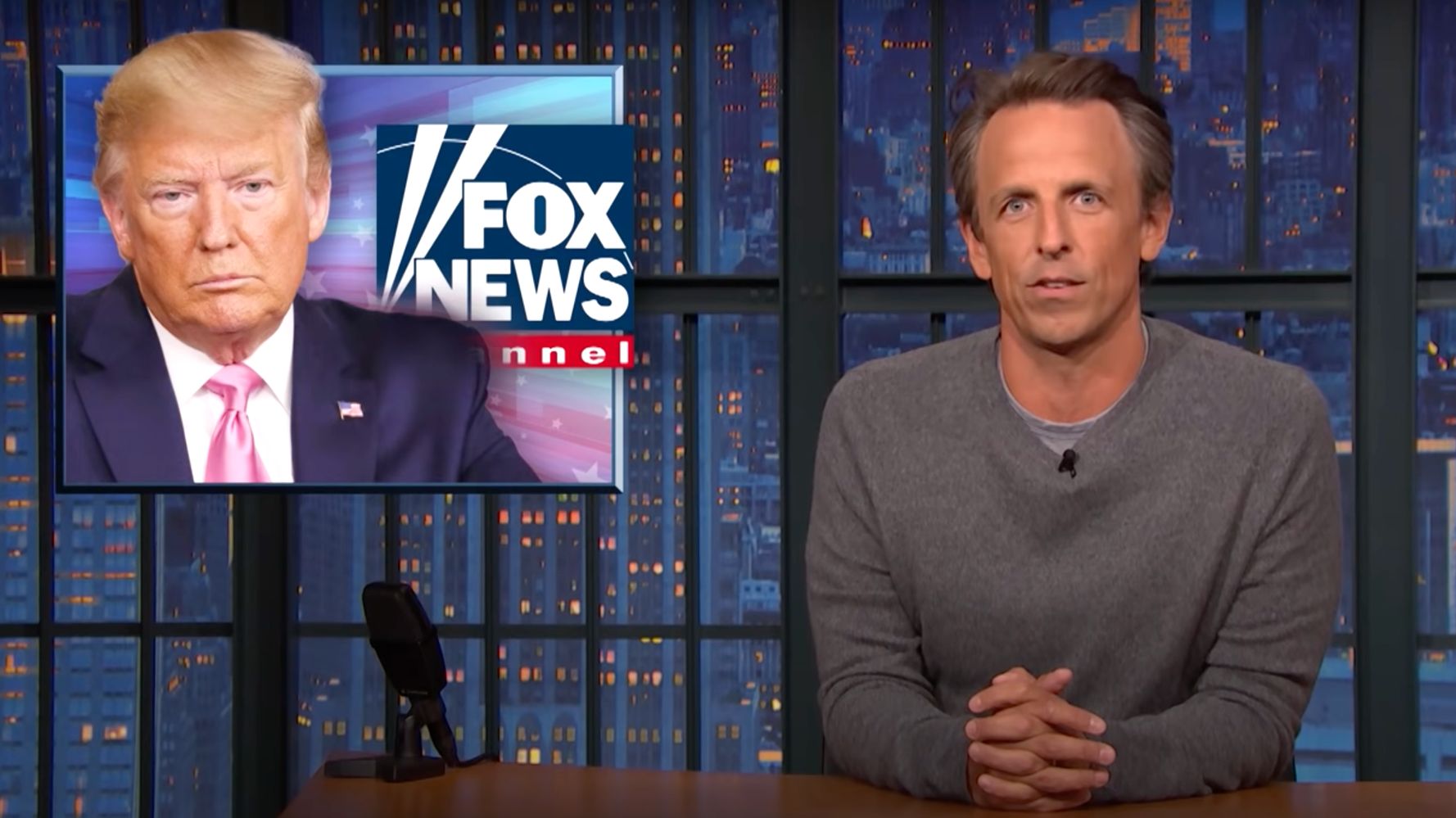 Seth Meyers: Trump Seems To Think Our Attention Spans Are As Short As His