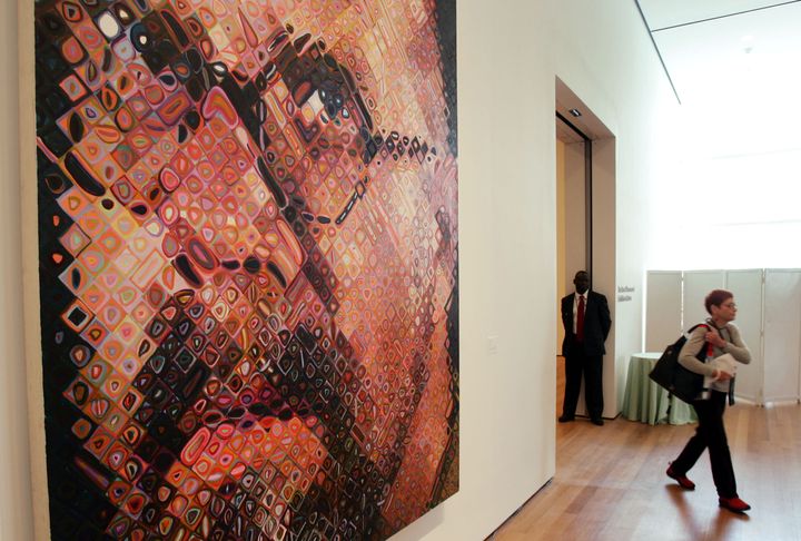 "Self Portrait" (1997) στο Μουσείο Σύγχρονης Τέχνης της Νέας Υόρκης, Νοέμβριος 2004. REUTERS/Mike Segar REUTERS MS