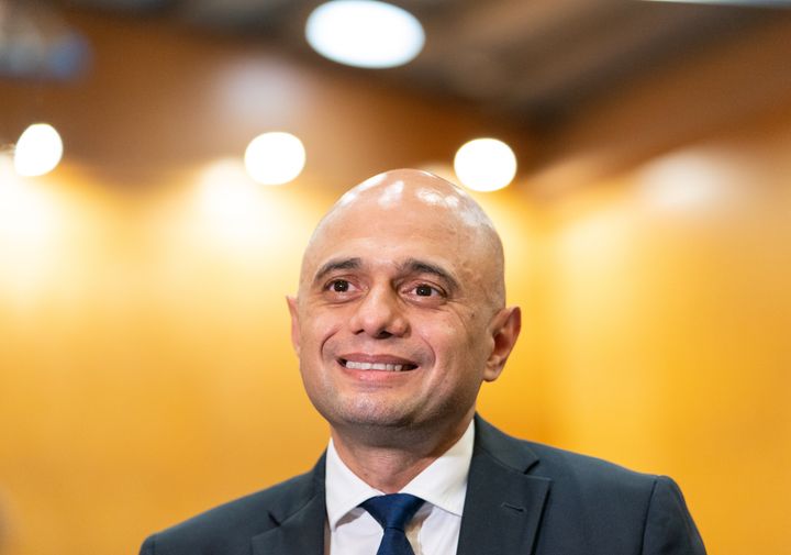 Health Secretary Sajid Javid. 