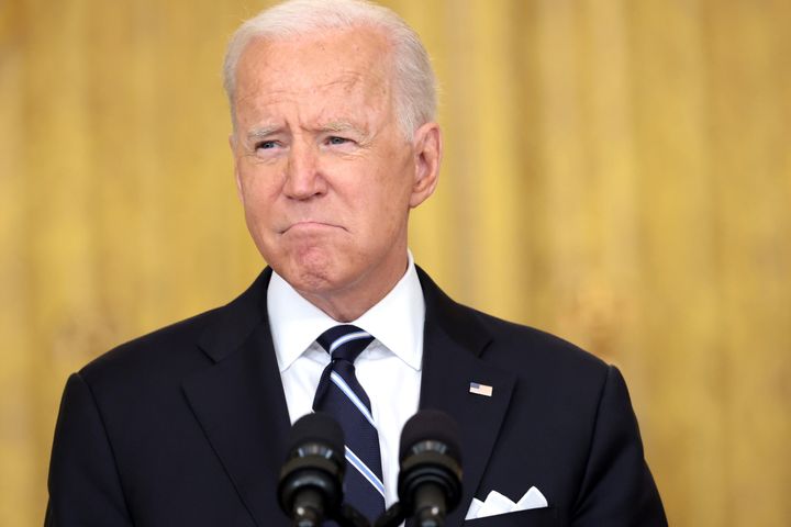 US president Joe Biden ordered the withdrawal of American troops from Afghanistan, which allowed the Taliban to sweep into power