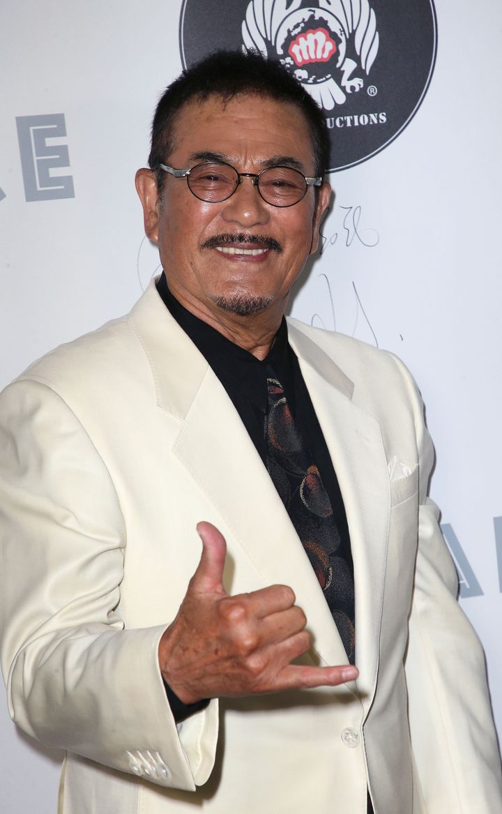 Sonny Chiba pictured in 2018