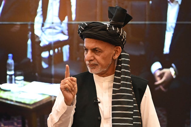 Afghanistan's president Ashraf