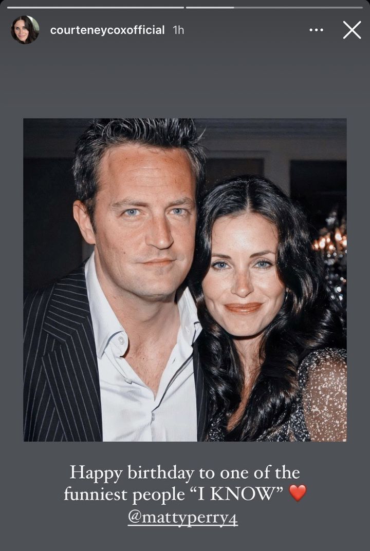 Cox matthew perry dating courteney and A Timeline