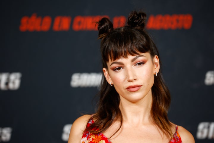 Úrsula Corberó, en un estreno en Madrid en julio.