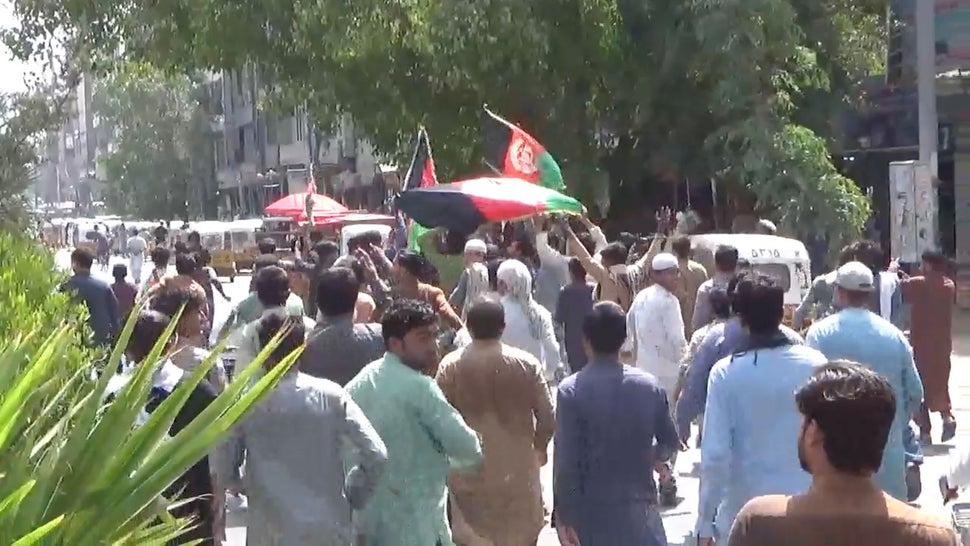 How Afghans Are Pushing Back Against The Taliban With Peaceful