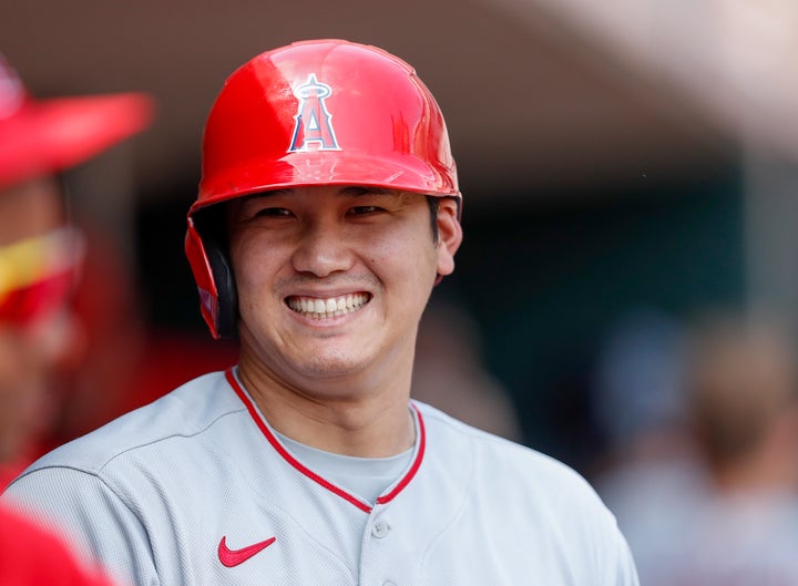 大谷翔平選手（2021年8月19日撮影）