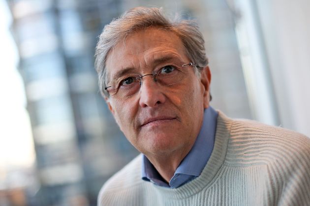 Italian director of the European Medicines Agency (EMA), Guido Rasi, poses for a portrait at the organisation's...