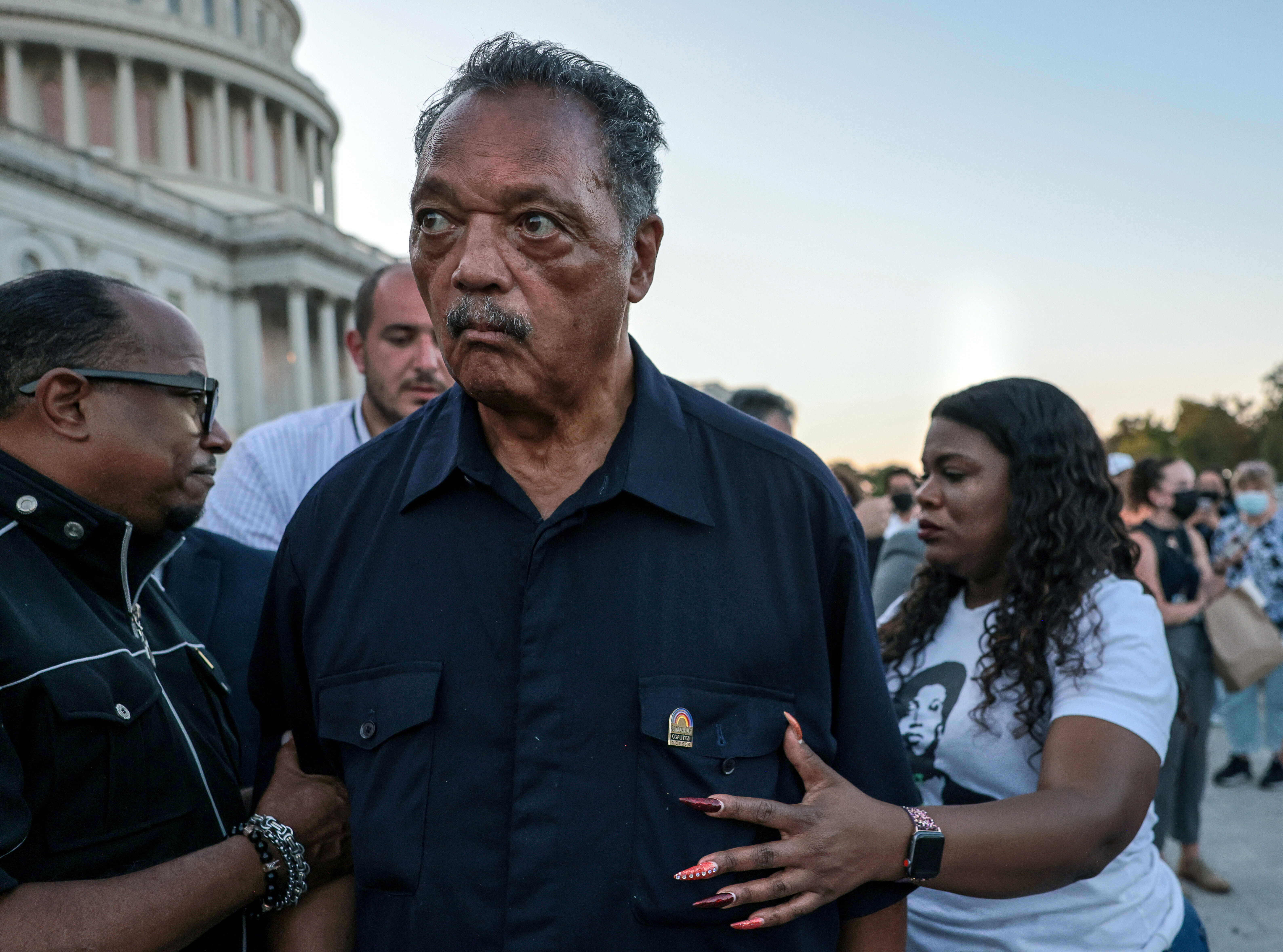 Covid: le révérend Jesse Jackson, figure des droits civiques, hospitalisé