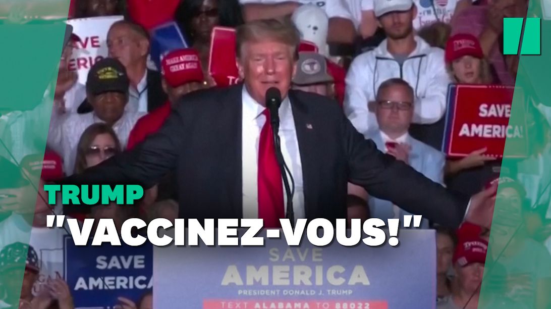 Donald Trump encourage le vaccin et se fait siffler