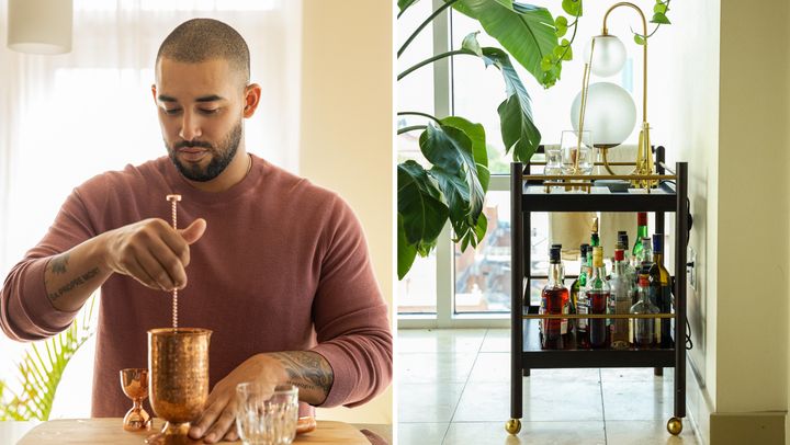 Elliott Clark, aka Apartment Bartender, is the perfect person to guide you as you set up your home bar.