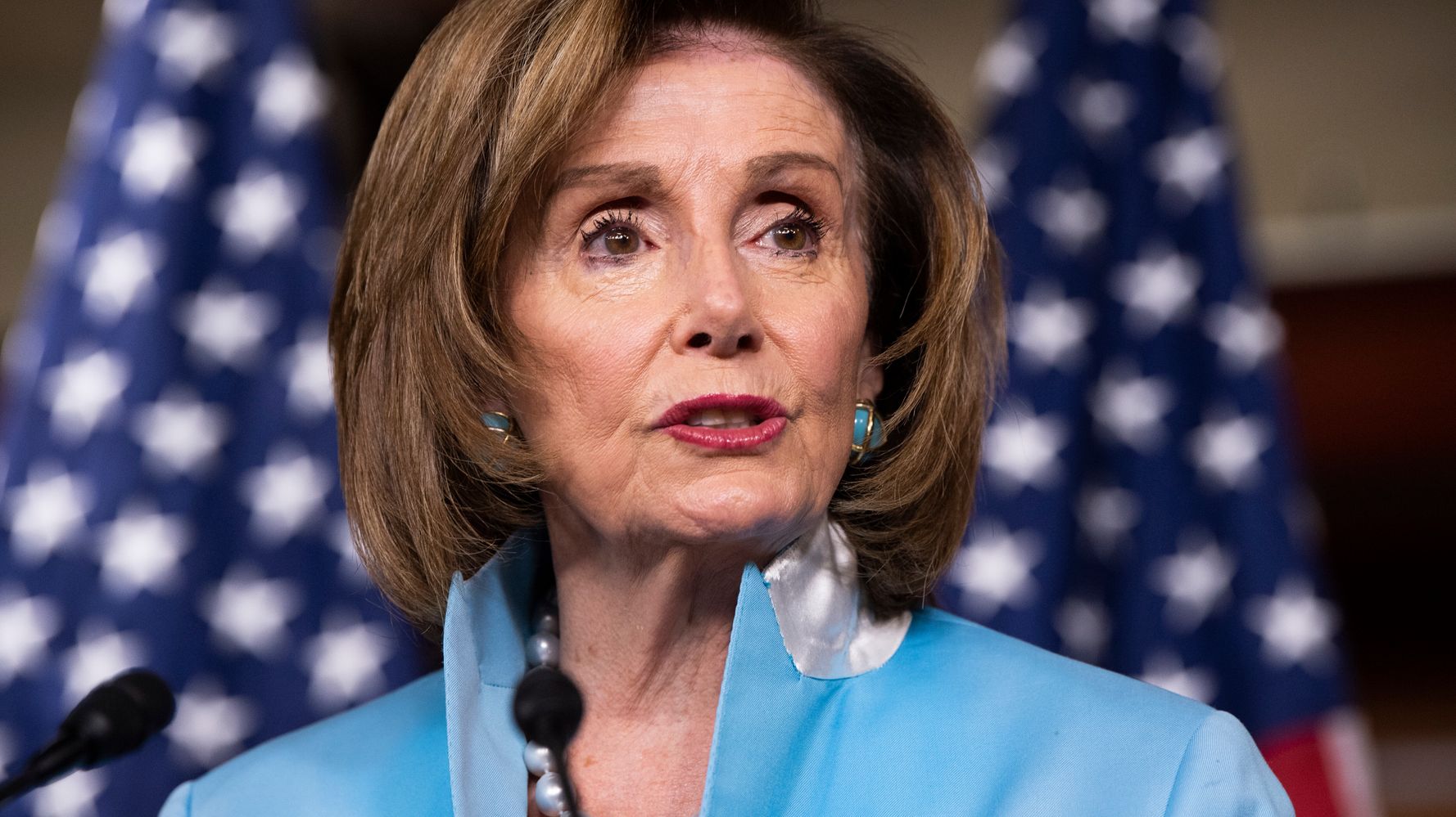 Nancy Pelosi In Showdown With Centrist Democrats Over Infrastructure Bill