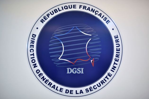 Le logo de la Direction générale de la sécurité intérieure à son siège à Paris, le 31 août 2020.