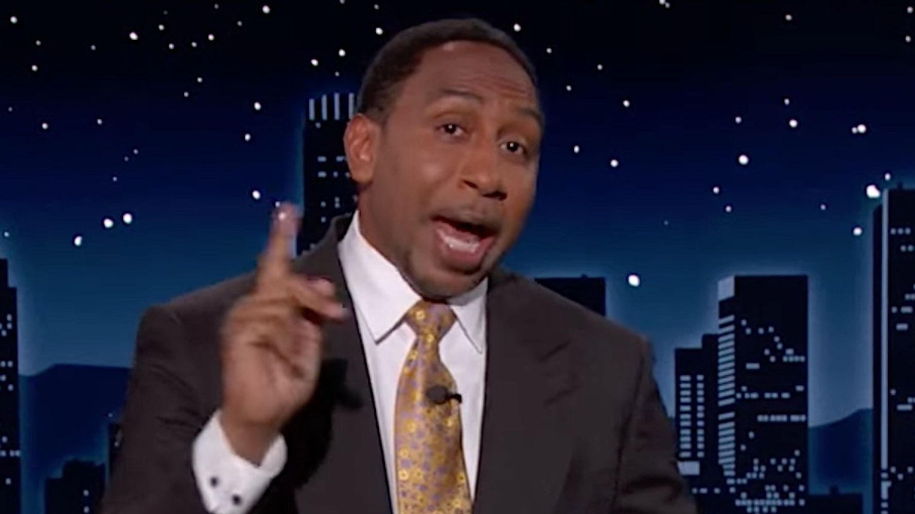 Stephen A. Smith Has Blunt Message For Anti-Vaxxers Taking Horse Meds For COVID-19