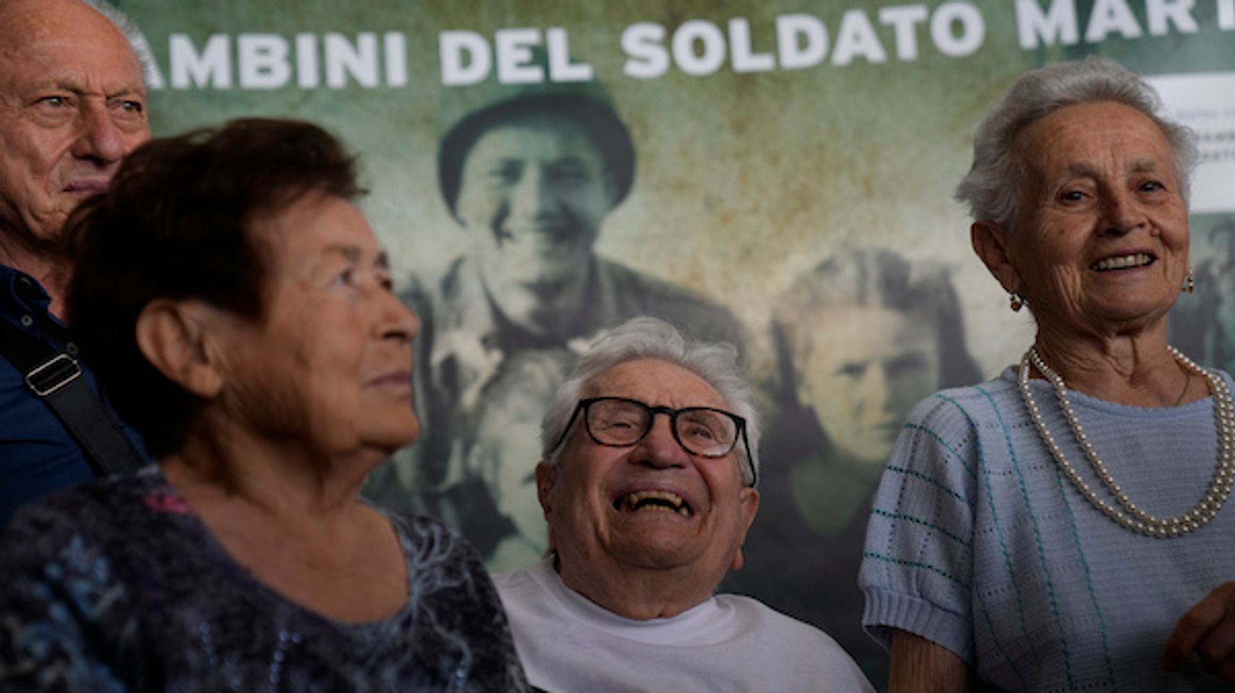 U.S. Veteran Reunites With 3 Italian Children He Saved During WWII