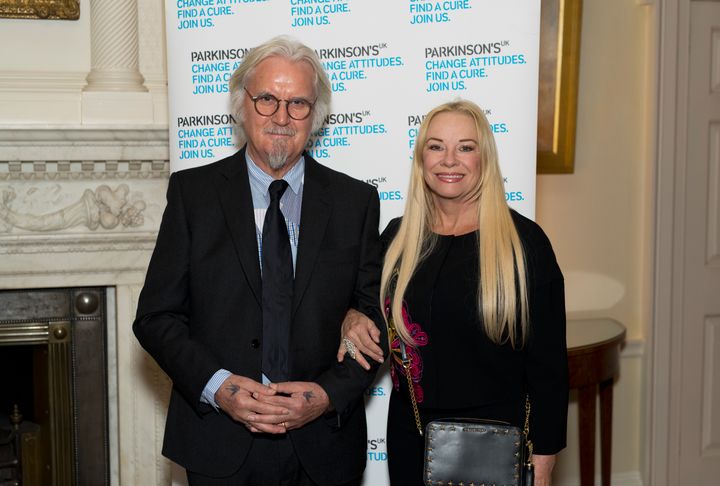 Billy Connolly with his wife Pamela Stephenson 