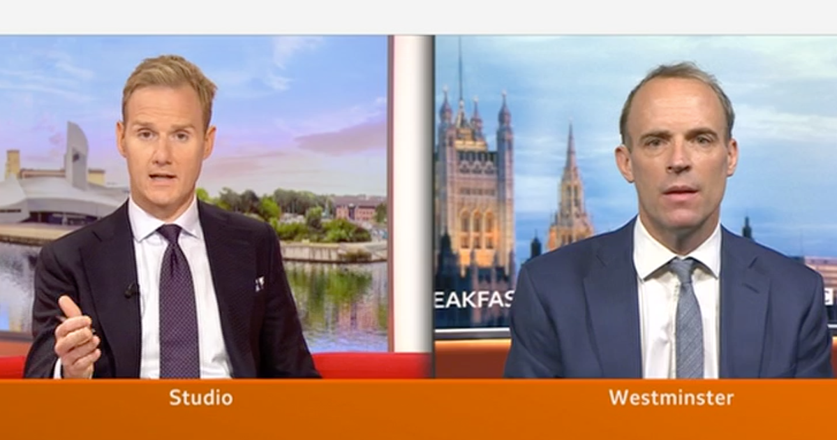 BBC Breakfast's Dan Walker Defends Dominic Raab Interview | HuffPost UK ...