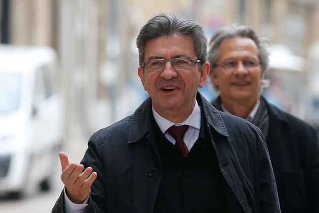 Jean-Luc Melenchon à Marseille, le 11 mai 2017 