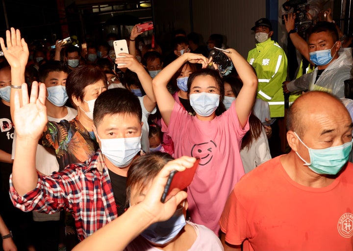 Chinese residents are starting to take on a conspiracy theory about Covid