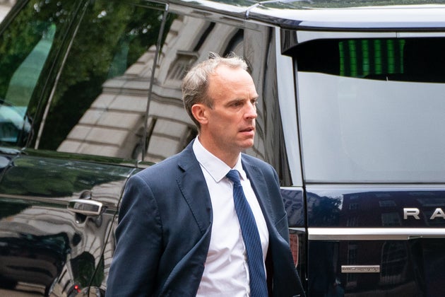 Foreign secratary Dominic Raab faces mounting pressure over his handling of the UK's response to
