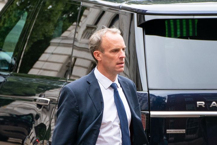 Foreign secratary Dominic Raab faces mounting pressure over his handling of the UK's response to Afghanistan.