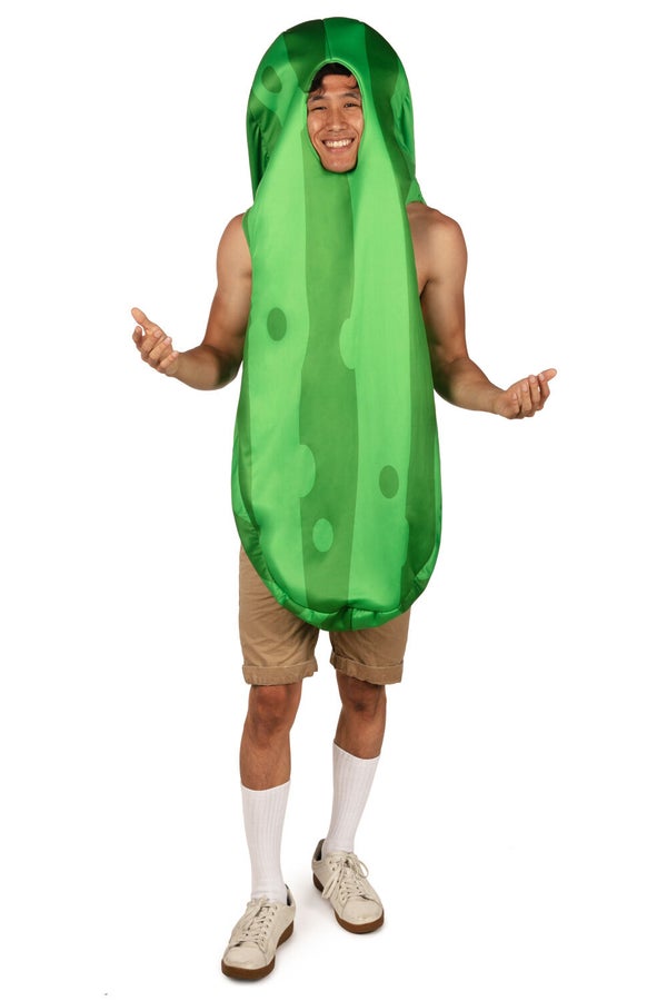Think dressing up as a vinegar-soaked cucumber will attract potential partners? Maybe, until their friends start telling them