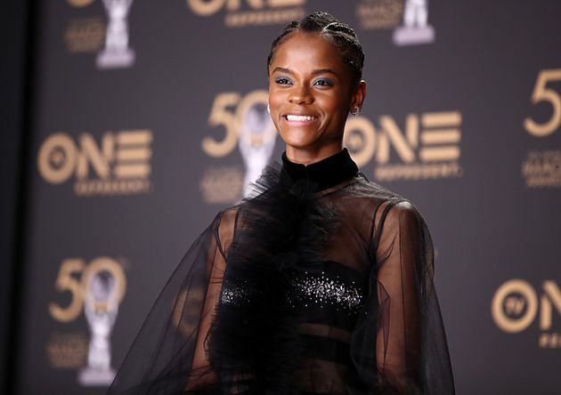 Letitia Wright lors de la 50e édition des NAACP Image Awards au Dolby Theatre à Hollywood en Californie, le 30 mars 2019.