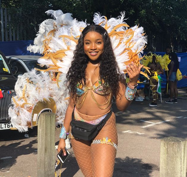 Steva in her Carnival Mas in 2019