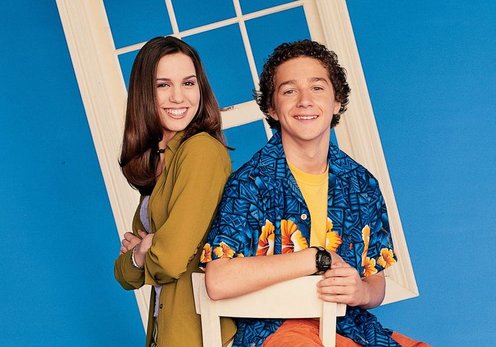 Christy Carlson Romano as Ren Stevens and Shia LaBeouf as Louis Stevens on the Disney Channel's "Even Stevens."
