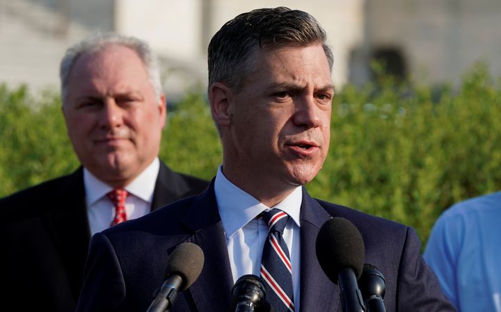 Rep. Jim Banks (R-Ind.) believes members serving on the select committee investigating the Jan. 6 riot should be stripped of all power if Republicans retake the House majority.