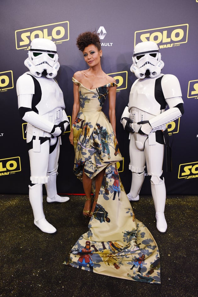 Thandiwe Newton at a screening of Solo: A Star Wars Story during the Cannes Film Festival in