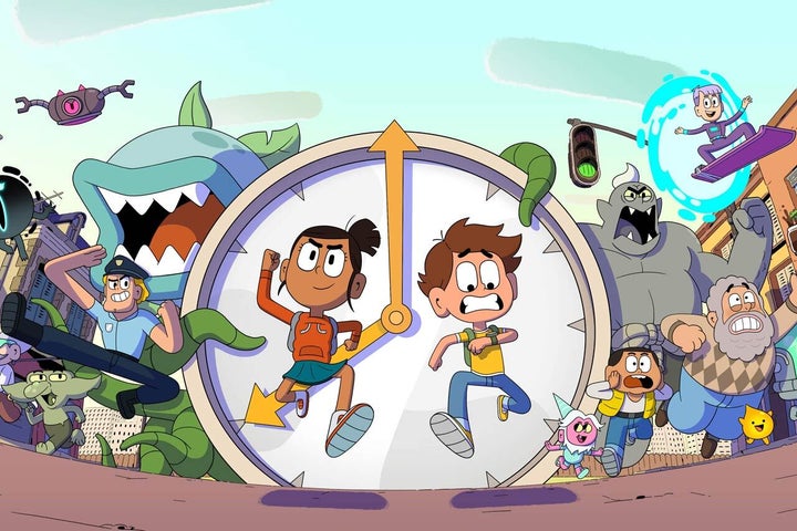 Imagen de 'Nate is late'.