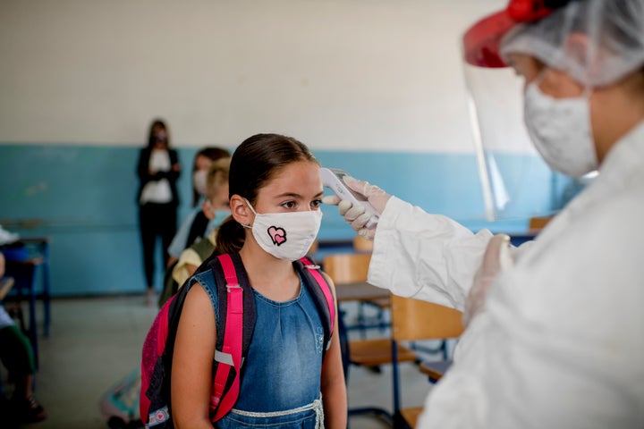 La pandemia ha hecho que se reivindique la figura de la enfermera escolar.