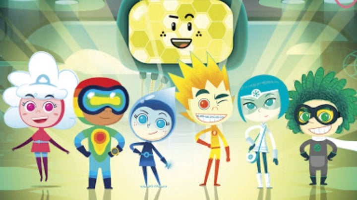 Personajes de 'Meteoheroes'.