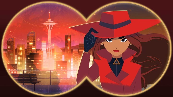 Carmen Sandiego en una imagen promocional de Netflix.