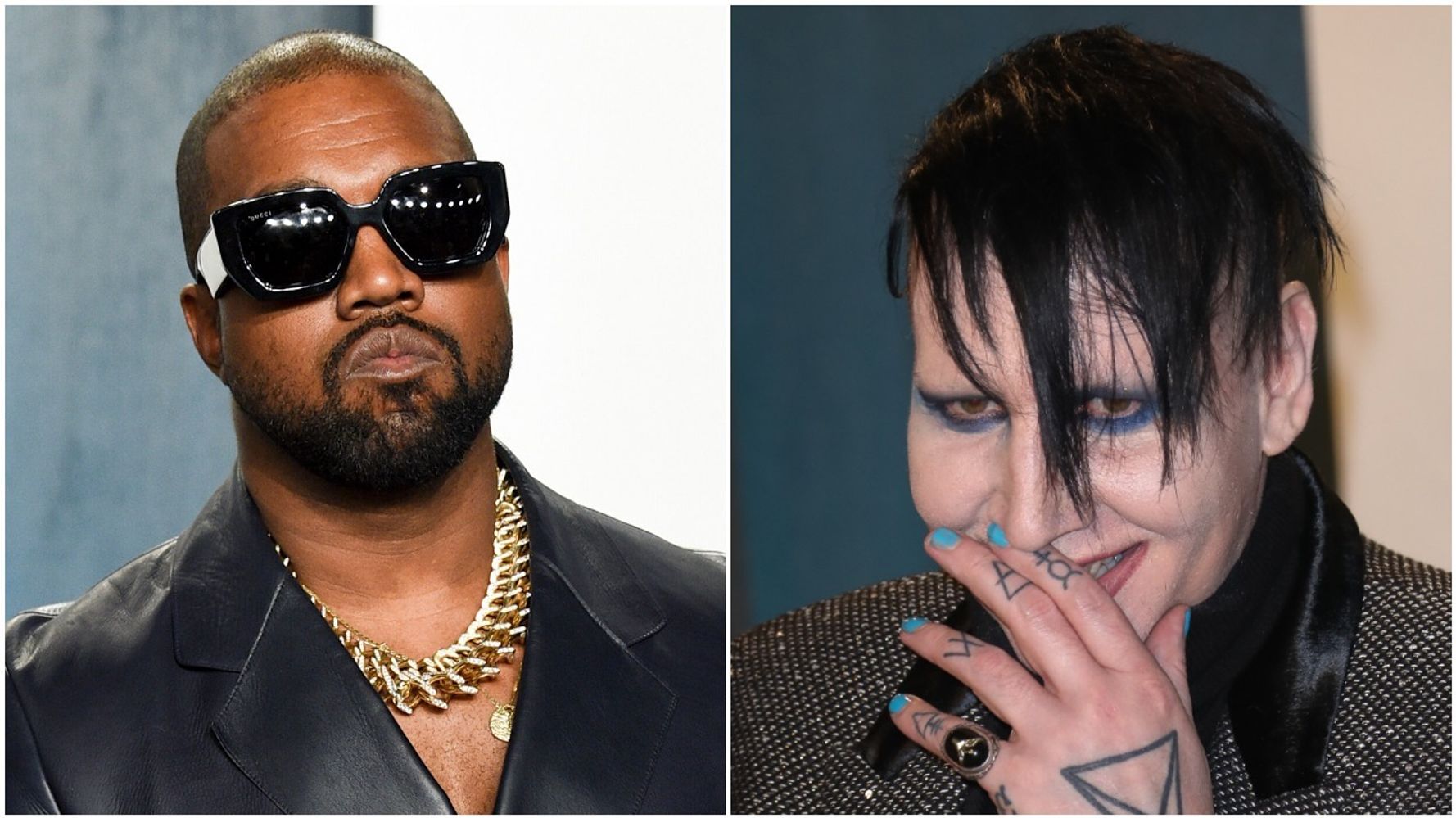Kanye West Stirs Controversy By Sharing Stage With Marilyn Manson