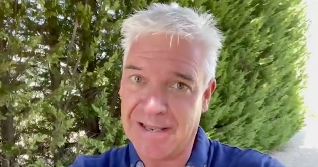 Phillip Schofield was awarded the Spirit Award at the British LGBT