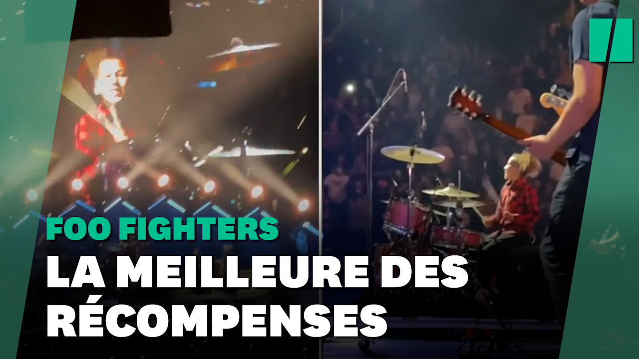 "Everlong" des Foo Fighters joué par Nandi Bushell, prodige de la batterie, avec le groupe